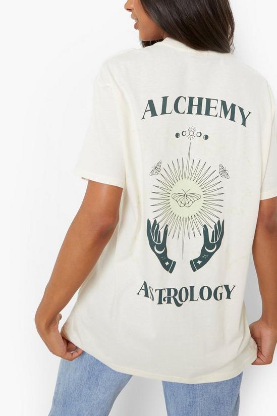 boohoo Tall Astrology Back Print T-shirt 4