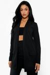 boohoo Tall Blazer And Belted Trouser Suit Set thumbnail 4