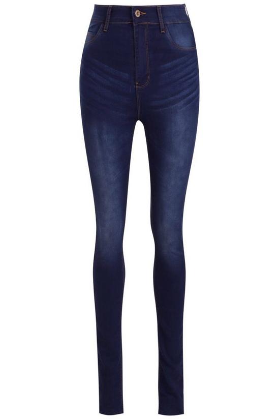 boohoo Tall Basics High Rise 5 Pocket Skinny Jeans 3