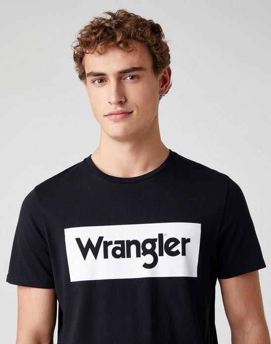 Wrangler Wr Short Sleeve Box Logo Tee 2