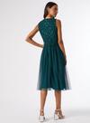 Dorothy Perkins **Showcase Green Embellished Midi Dress thumbnail 3