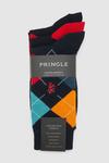 Pringle Pringle 3 Pack Fashion Argyl socks thumbnail 2