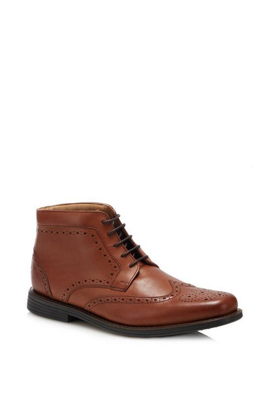 Debenhams Leather Wide Fit Chukka Boots 1