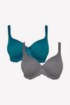 Gorgeous 2 Pack Moulded Lace Wing T-Shirt Bra thumbnail 1