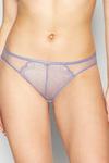 Gorgeous DD+ Sheer Floral Lace Brazilian Knickers thumbnail 1