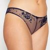 Gorgeous Navy Floral Spot Embroidered Brazilian Knickers thumbnail 2