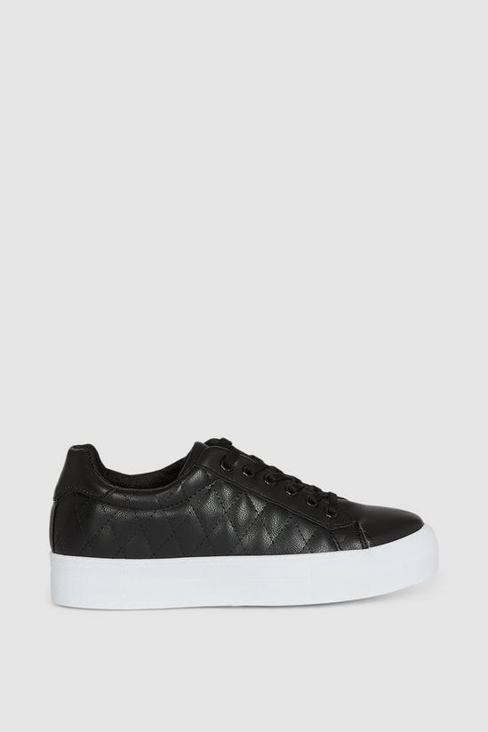 Faith Faith Wide Fit Noosa Quilted Trainer 1