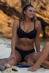 Freya Jewel Cove Underwire Sweetheart Padded Bikini Top thumbnail 1