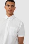 Debenhams 3 Pack Short Sleeve Plain Classic Fit Shirt thumbnail 3