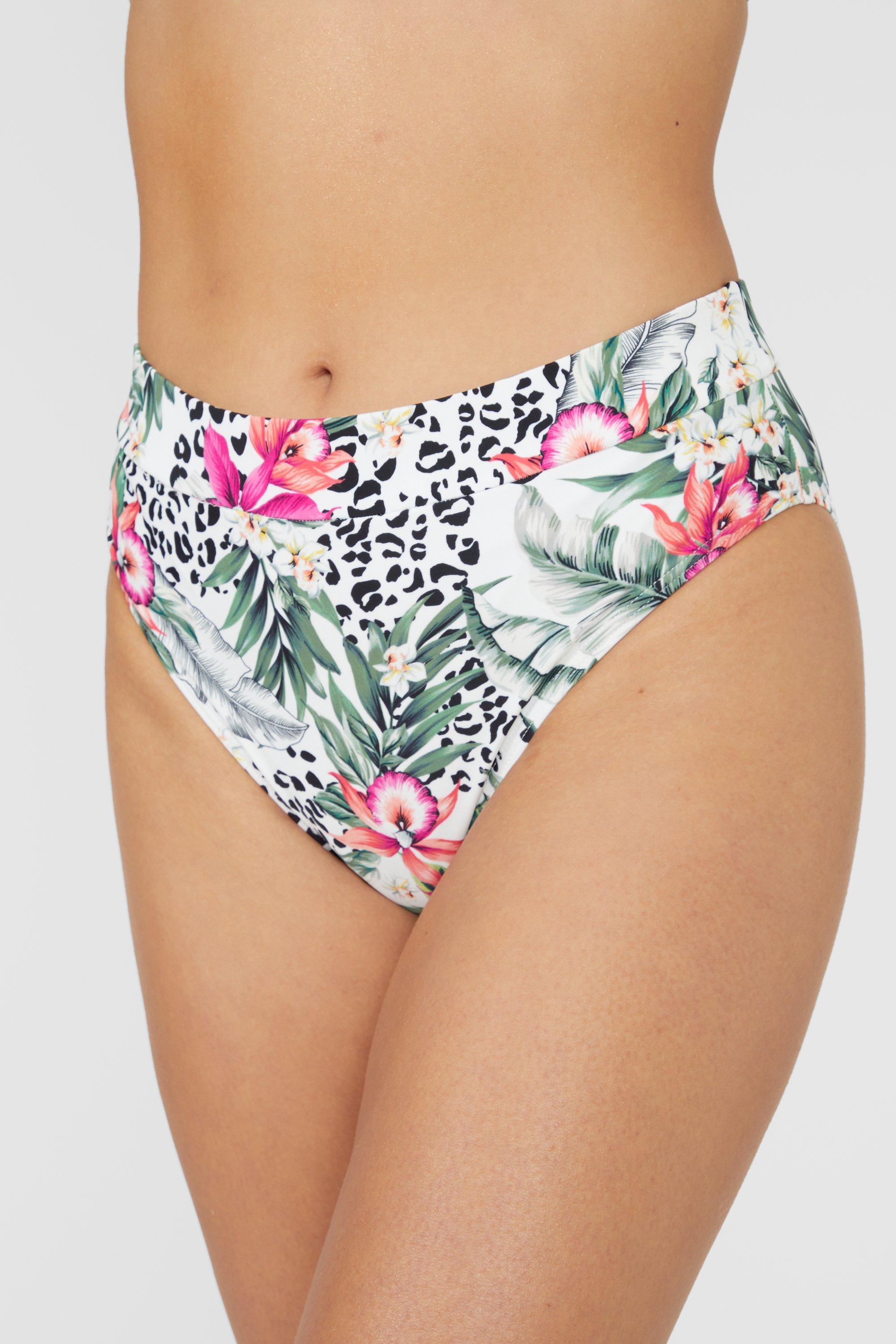 Gorgeous Jungle Mid Waist Bikini Pant