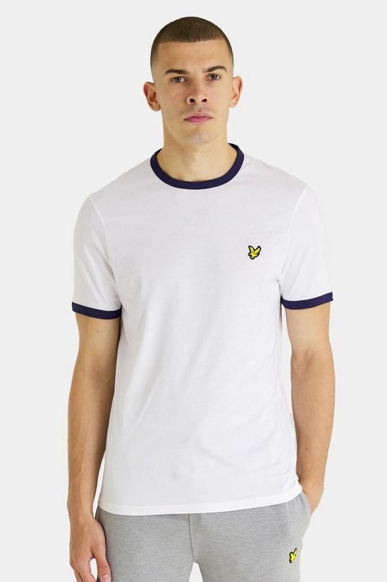 Lyle & Scott Ringer T-shirt White 1