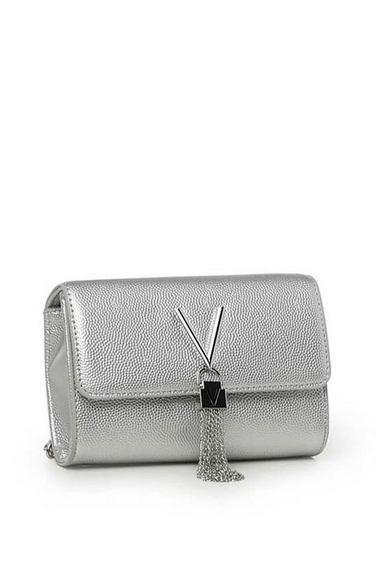 Valentino Bags Divina Crossbody Bag Silver 3