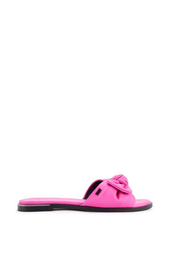 DKNY Walta Bow Flat Sandal Pink 1