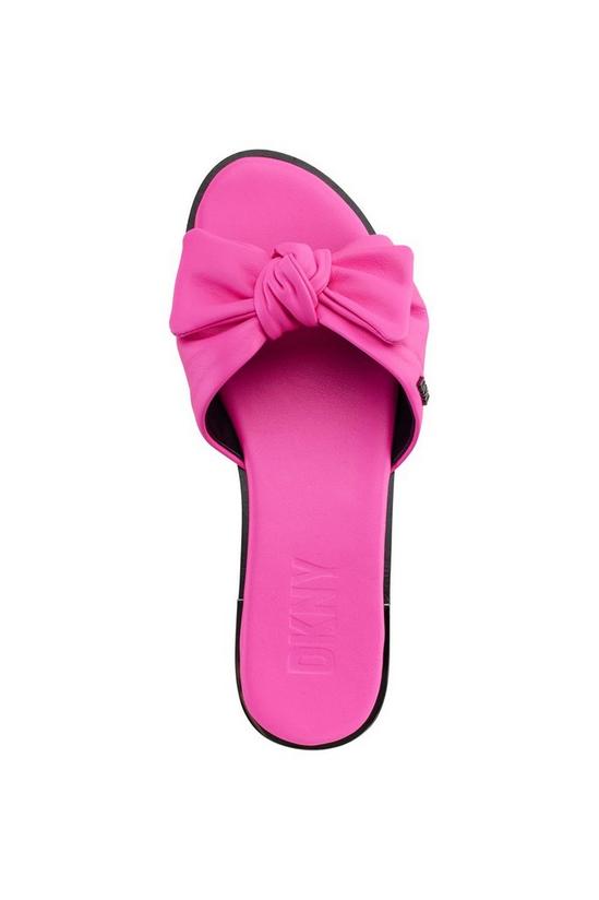 DKNY Walta Bow Flat Sandal Pink 3