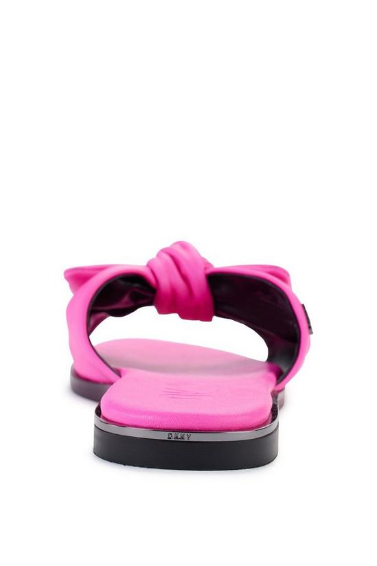 DKNY Walta Bow Flat Sandal Pink 5