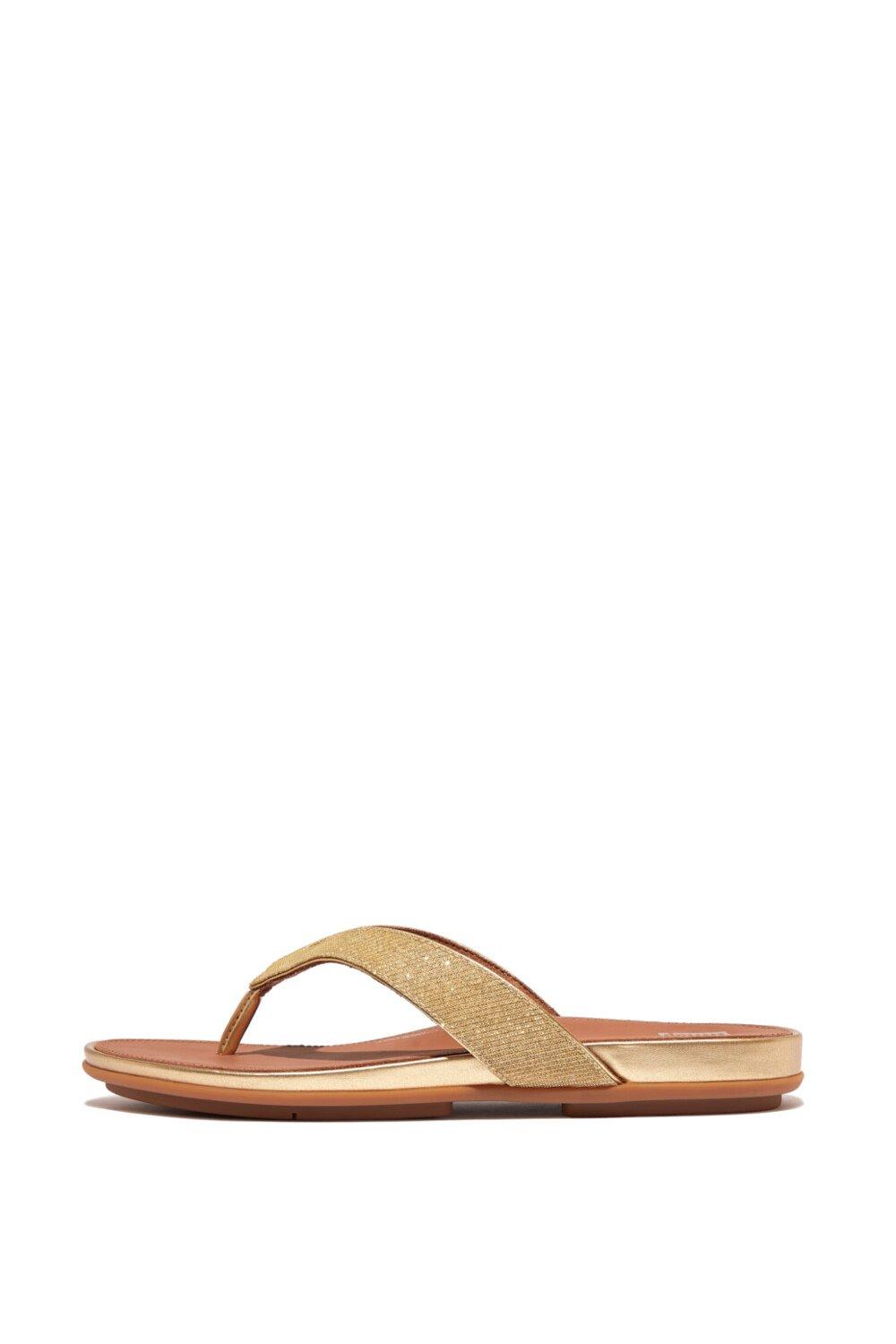 Sandals | Gracie Shimmerlux Flip-flops Platino Metallic | FitFlop