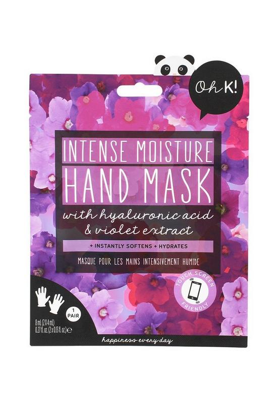 Oh K! Violet Flower Hand Mask 1