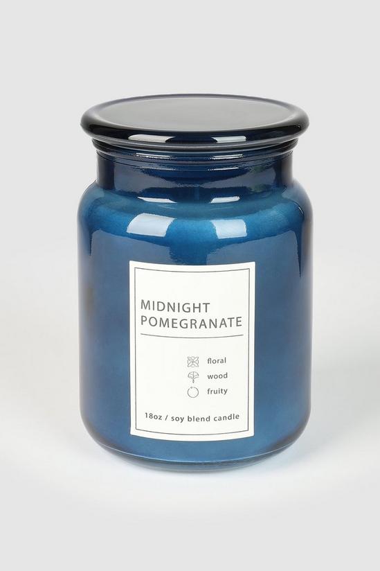 Debenhams Midnight Pomegranate Candle Jar 1