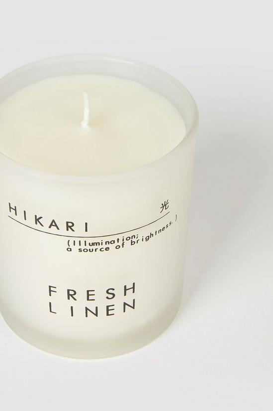 Hikari Fresh Linen Candle 2