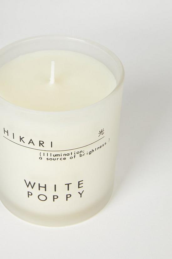 Hikari White Poppy Candle 2