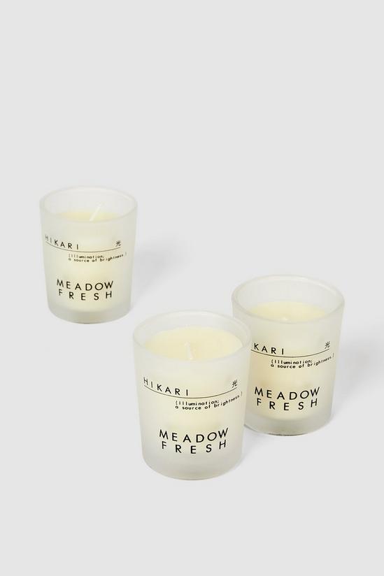 Hikari Meadow Fresh Set Of 3 Candles 4