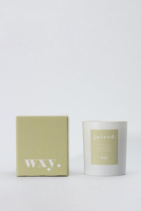 Wxy Juiced - Lime Avocado & Cucumber Water Candle 1