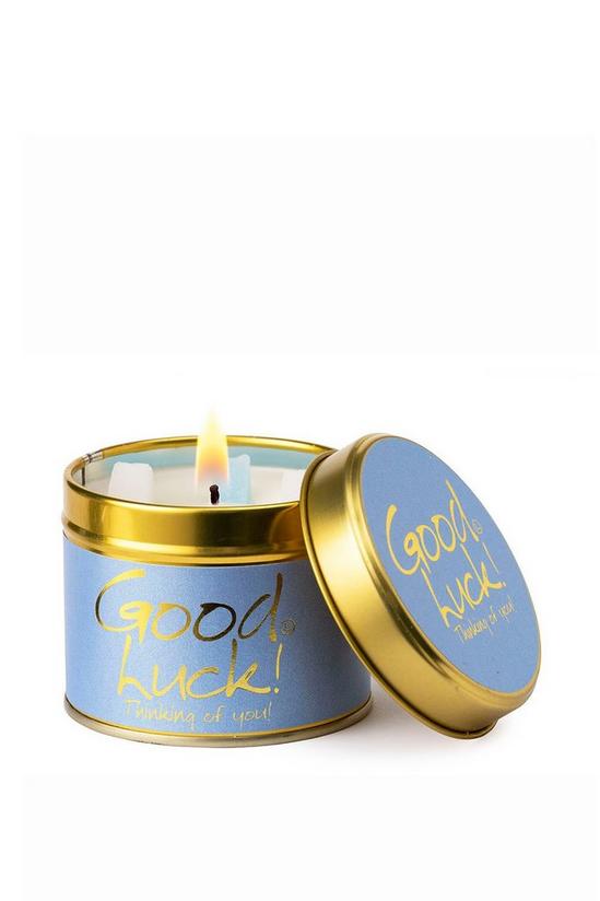 Lily Flame Good Luck Tin Candle 1