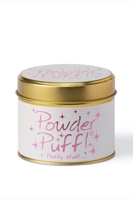 Lily Flame Powder Puff  Tin Candle 3