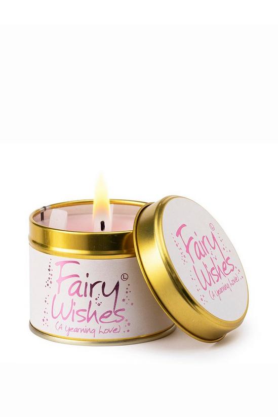 Lily Flame Fairy Wishes Tin Candle 1