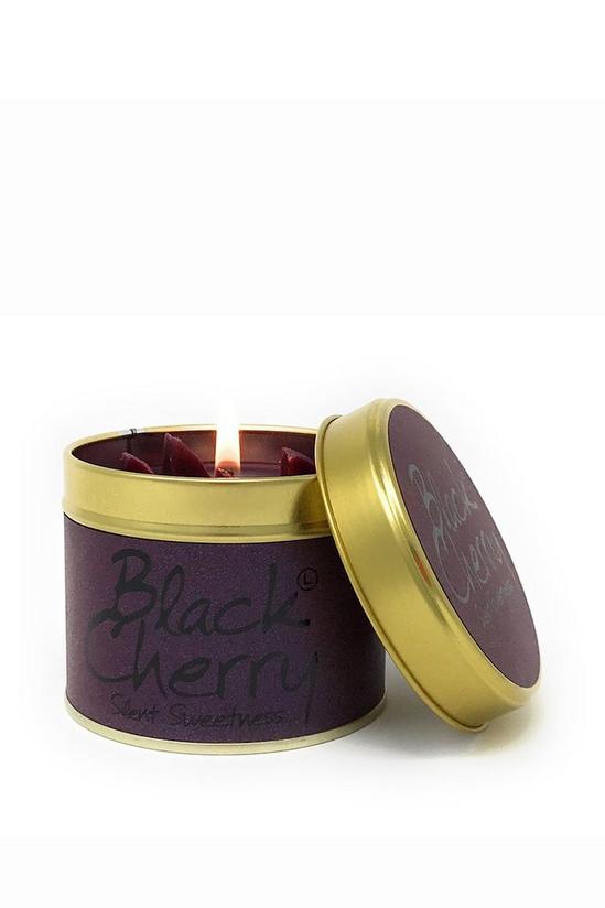 Lily Flame Black Cherry Tin Candle 1