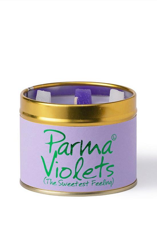 Lily Flame Parma Violets  Tin Candle 2