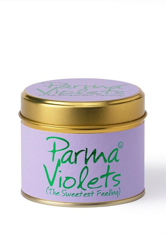 Lily Flame Parma Violets  Tin Candle 3