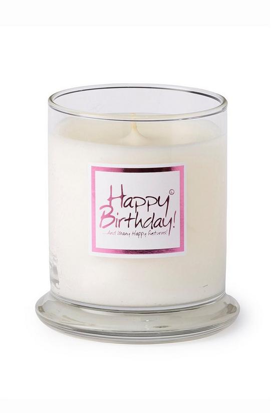 Lily Flame Happy Birthday Jar Candle 2
