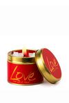 Lily Flame Love Tin Candle thumbnail 1