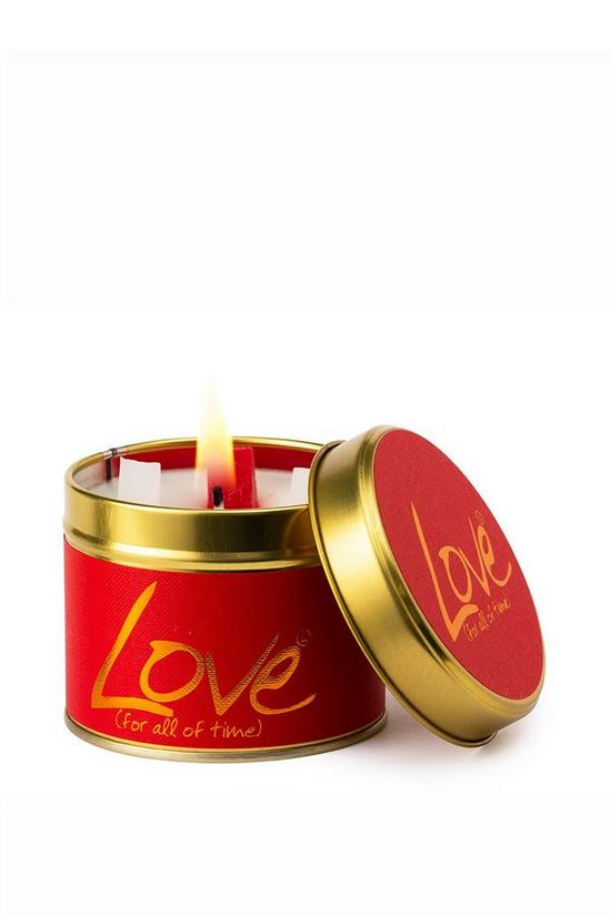 Lily Flame Love Tin Candle 1
