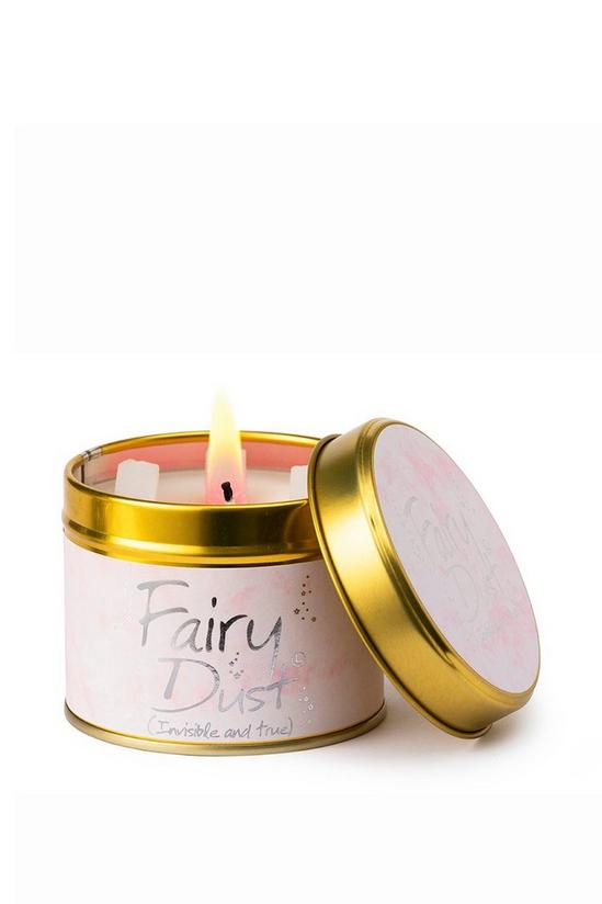 Lily Flame Fairy Dust  Tin Candle 1