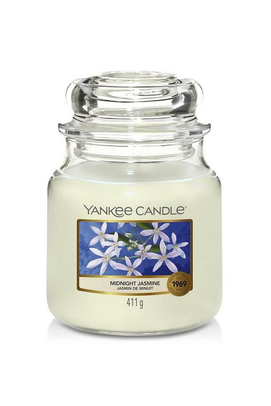 Yankee Candle Camellia Blossom Medium Candle Jar 1