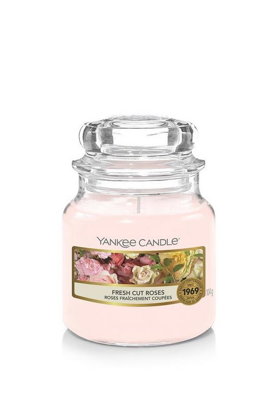 Yankee Candle Fresh Cut Roses Small Candle Jar 1
