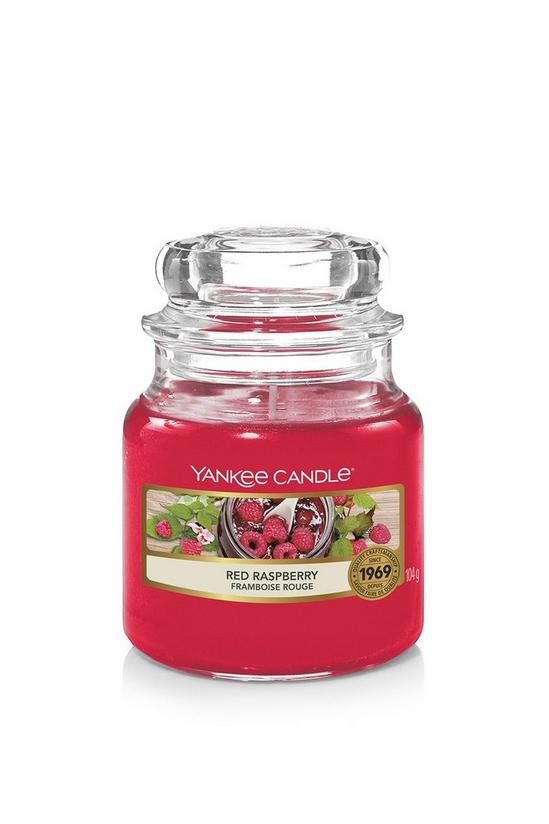 Yankee Candle Red Raspberry Small Candle Jar 1