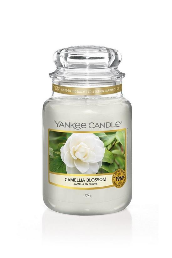 Yankee Candle Camellia Blossom Large Candle Jar 1