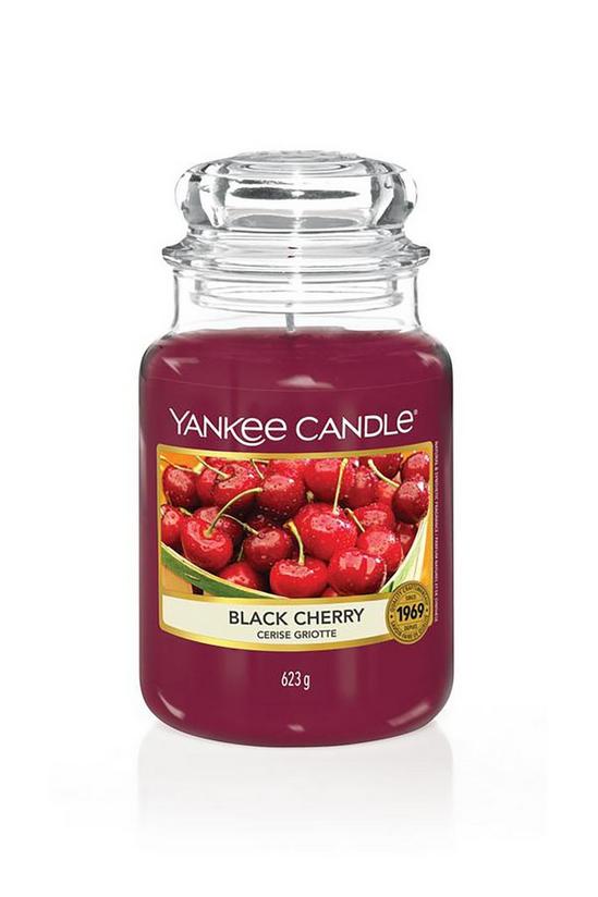 Yankee Candle Black Cherry Large Candle Jar 1