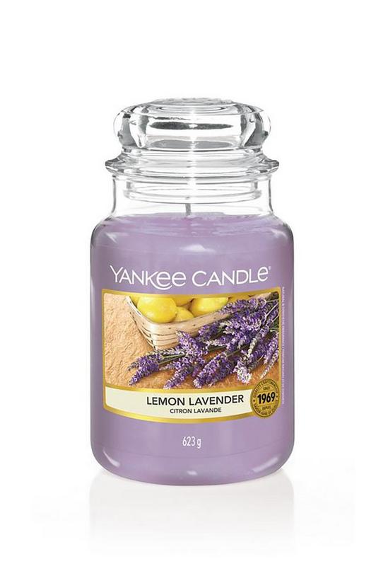 Yankee Candle Lemon Lavender Large Candle Jar 1