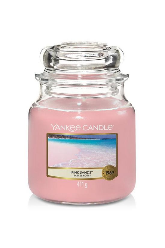 Yankee Candle Pink Sands Medium Candle Jar 1