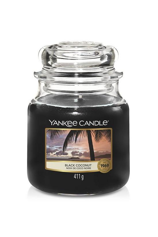 Yankee Candle Black Coconut Medium Candle Jar 1