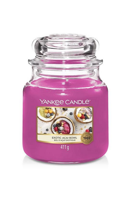 Yankee Candle Exotic Acai Bowl  Medium Candle Jar 1