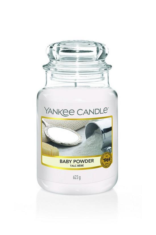 Yankee Candle Baby Powder Large Candle Jar 1