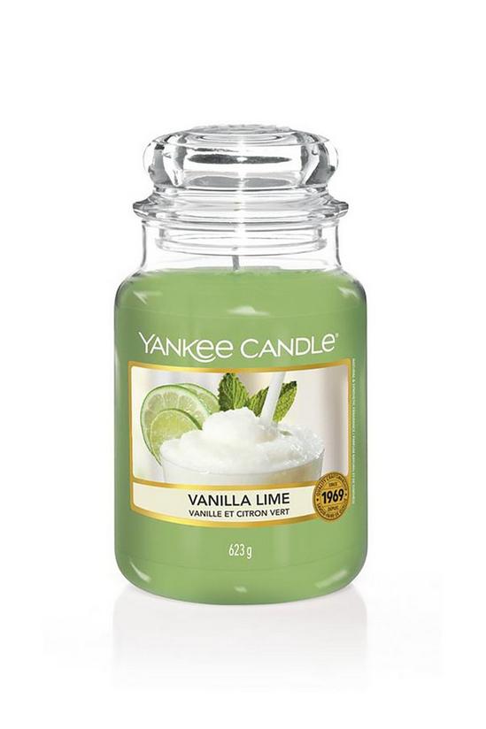 Yankee Candle Vanilla Lime Large Candle Jar 1