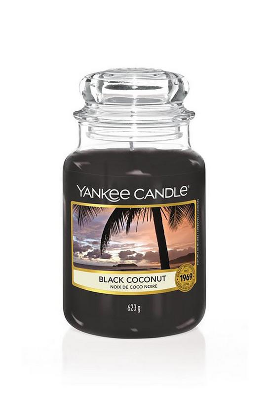 Yankee Candle Black Coconut Large Candle Jar 1