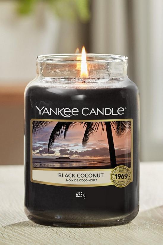 Yankee Candle Black Coconut Large Candle Jar 2