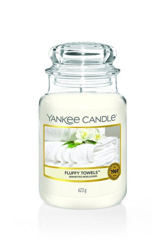 Yankee Candle Fluffy Towels Large Candle Jar 1